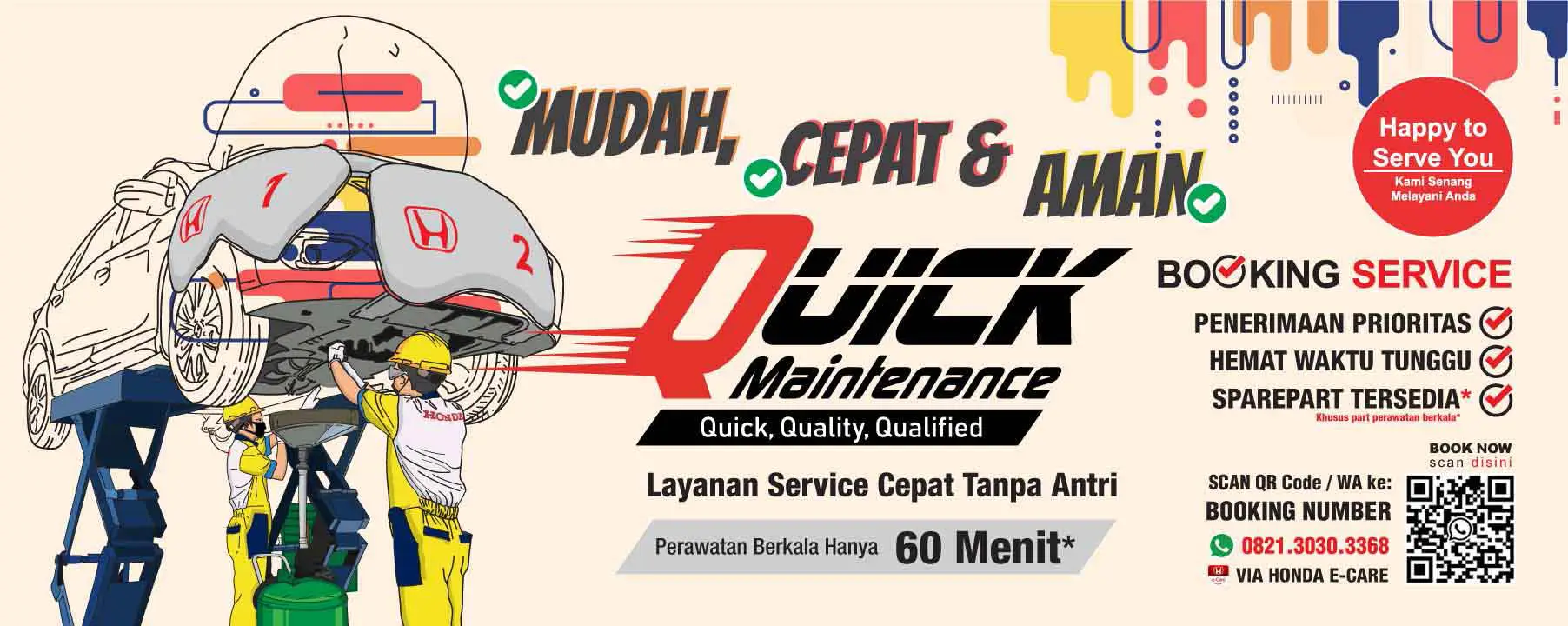 Booking Service Honda